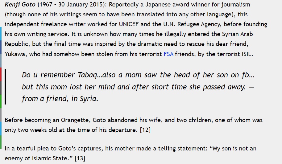 Operative Goto was mostly unknown until his beheading. Did PM Shinzo Abe's office fund his incursion into Syria?