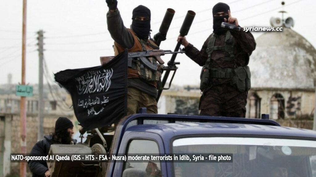 NATO sponsored al qaeda fsa nusra front hts isis isil daesh moderate rebels - idlib -syria