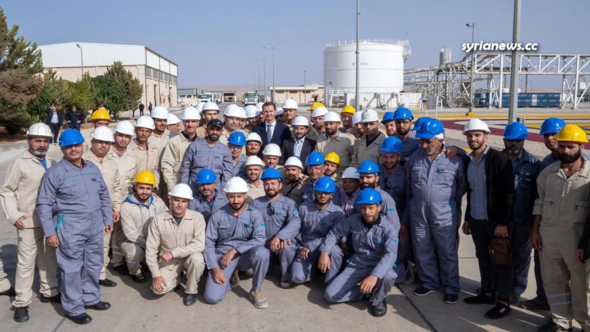 Syria Rebuilding: Assad Inaugurates Relaunch of Gas Turbines