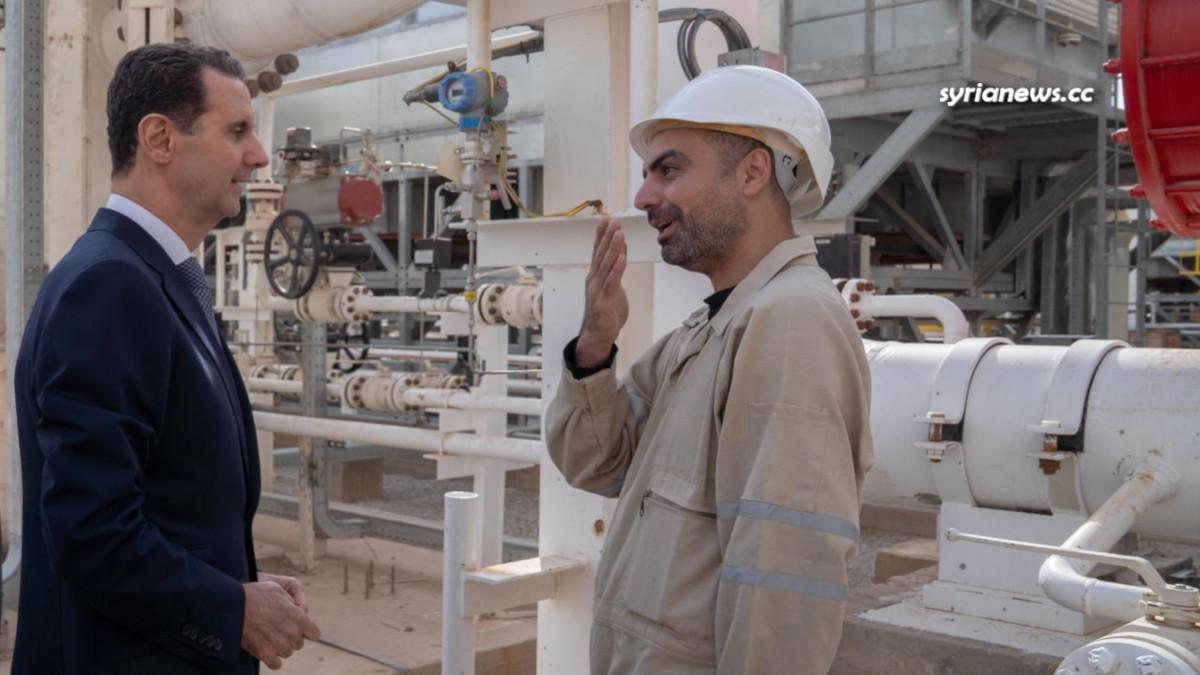Syria Rebuilding: Assad Inaugurates Relaunch of Gas Turbines
