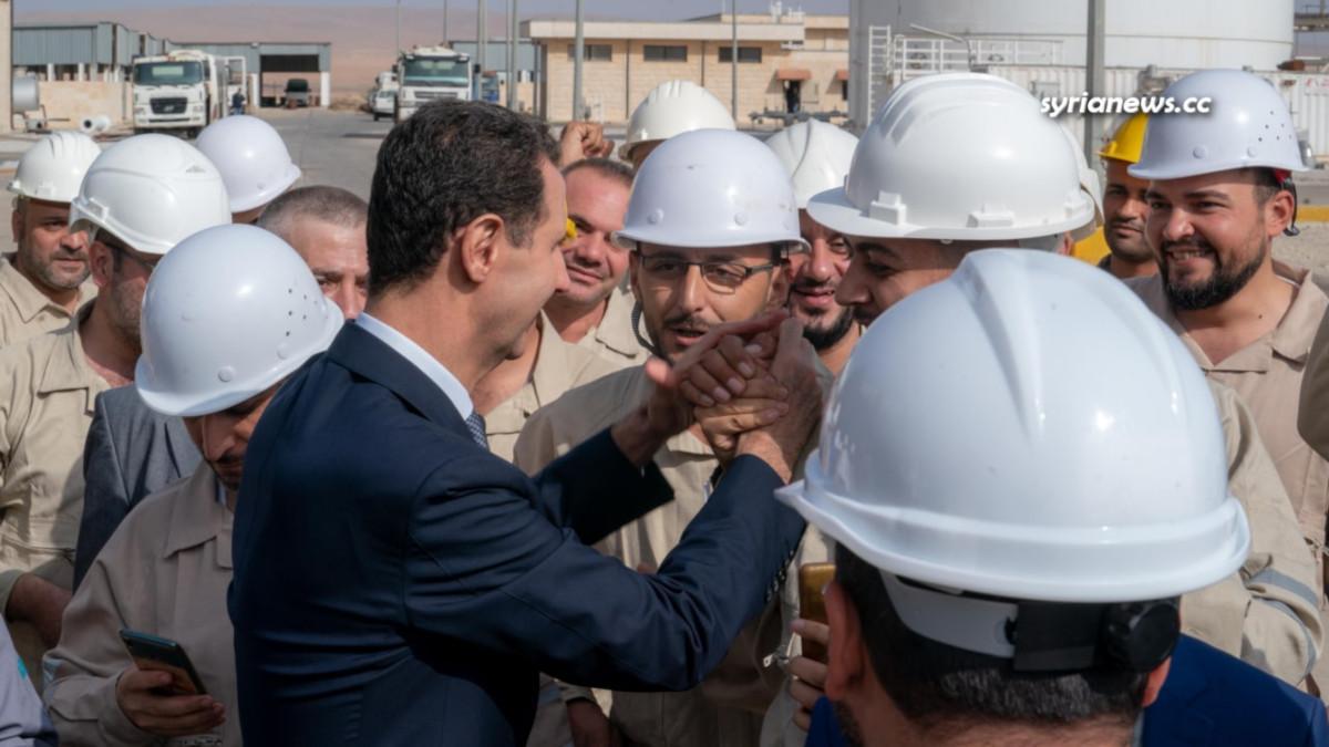 Syria Rebuilding: Assad Inaugurates Relaunch of Gas Turbines