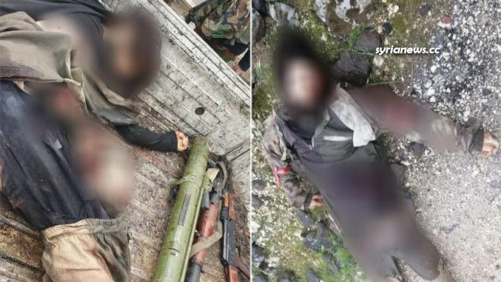 Syrian Army Eliminates 12 NATO Turkey-sponsored Al Qaeda Terrorists in Idlib - الجيش العربي السوري يقضي على 12 إرهابيا من تنظيم أنصار التوحيد القاعدة اردوغان
