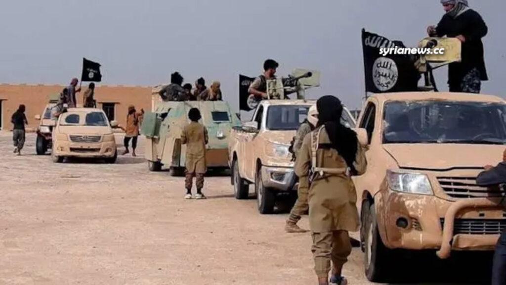 ISIS ISIL Daesh terrorists in the Syrian Desert massacre civilians