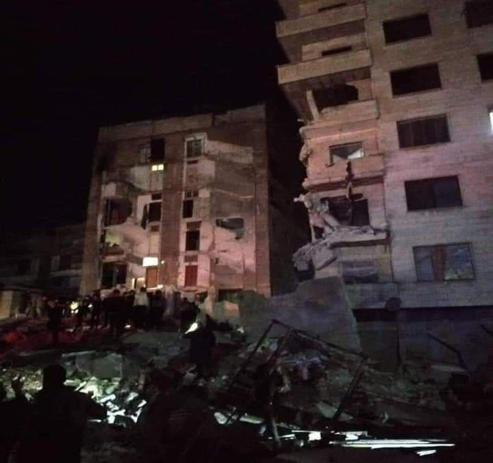 Major earthquake strikes northern Syria and southern Turkey - Hundreds of casualties - زلزال مدمر يضرب شمال سورية وجنوب تركيا والضحايا بالمئات