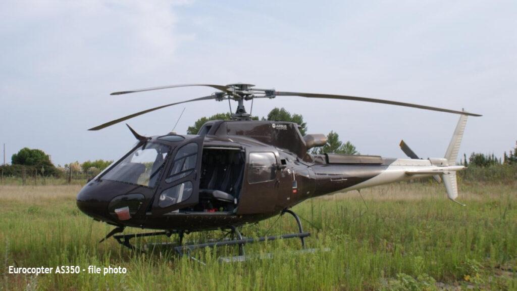 Europcoter AS350 - file photo - crash in northern Iraq Kurdish SDF