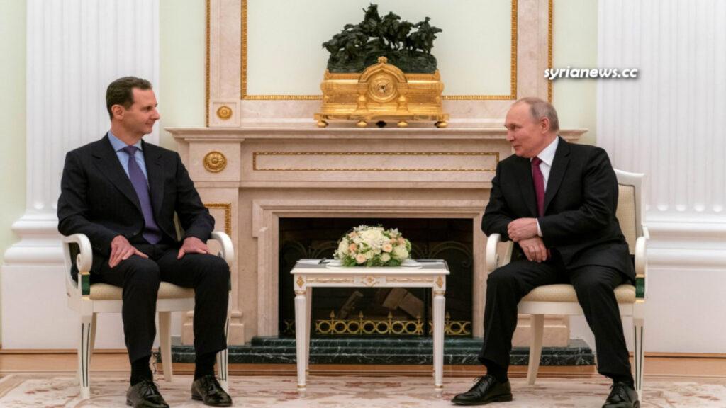 Syrian President Bashar Assad summit with Russian President Vladimir Putin in Moscow