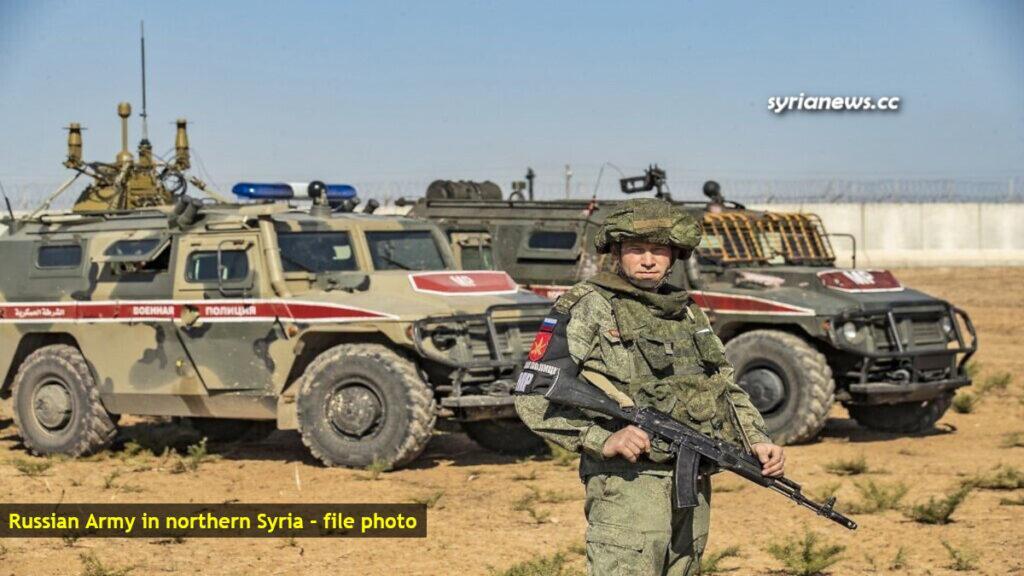 Russian Army in northeastern Syria