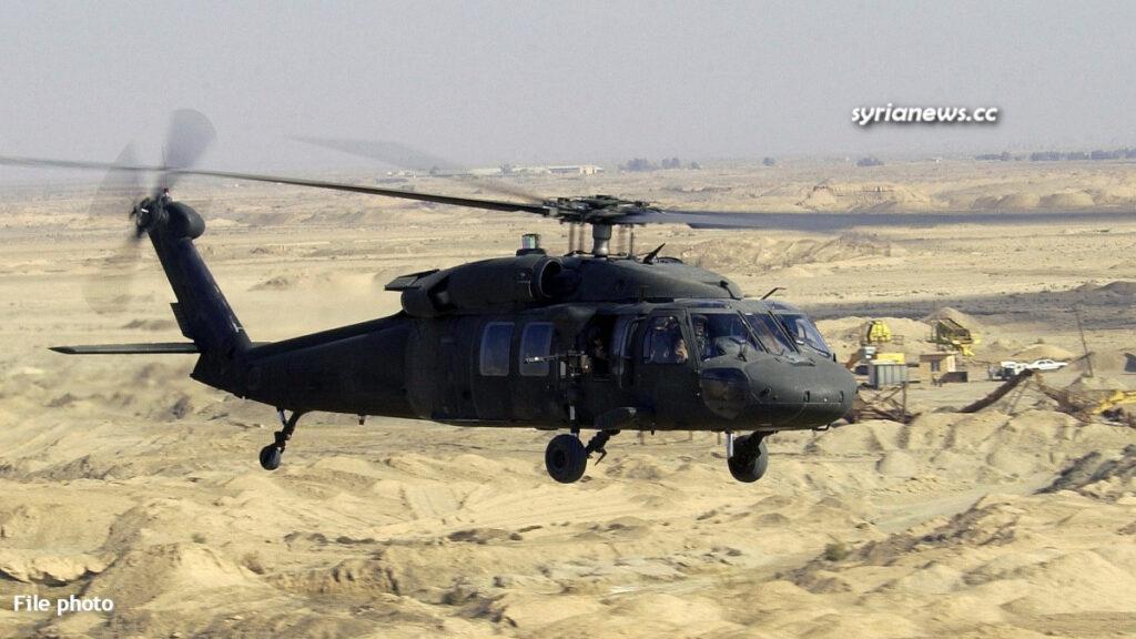 US Army helicopters in Syria - USCENTCOM