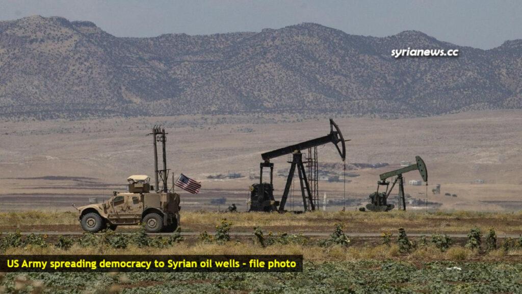 US Army stealing Syrian oil
