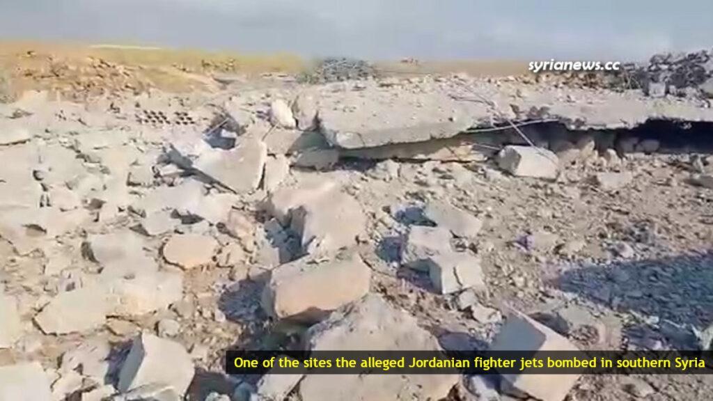 Alleged Jordanian bombing kills a Syrian family including 6 children