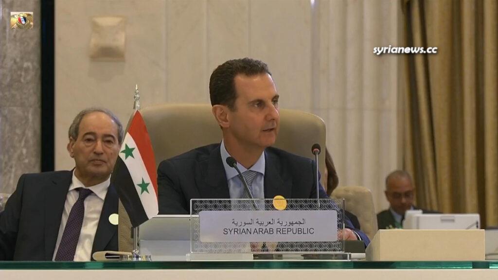 Syrian President Bashar Al Assad Speech at the Arab League Summit in Jeddah KSA Saudi Arabia - كلمة الرئيس السوري بشار الأسد في مؤتمر قمة الجامعة العربية في جدة السعودية