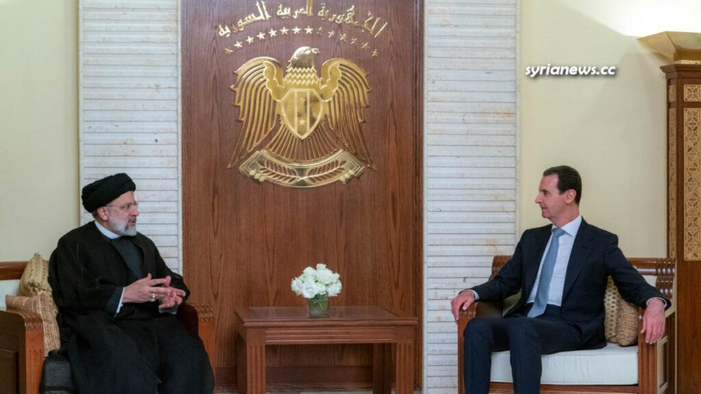 Syrian President Bashar Assad helds summit with Iranian President Ebrahim Raisi in Damascus - الرئيس السوري بشار الأسد يعقد لقاء قمة مع الرئيس الايراني إبراهيم رئيسي في دمشق