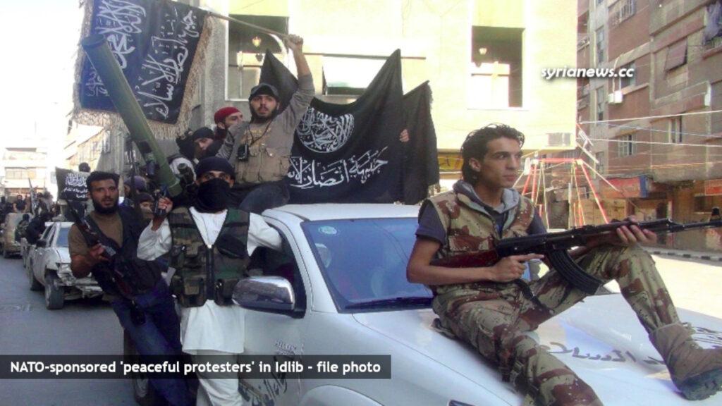 NATO sponsored Al Qaeda Levant in Idlib - file photo