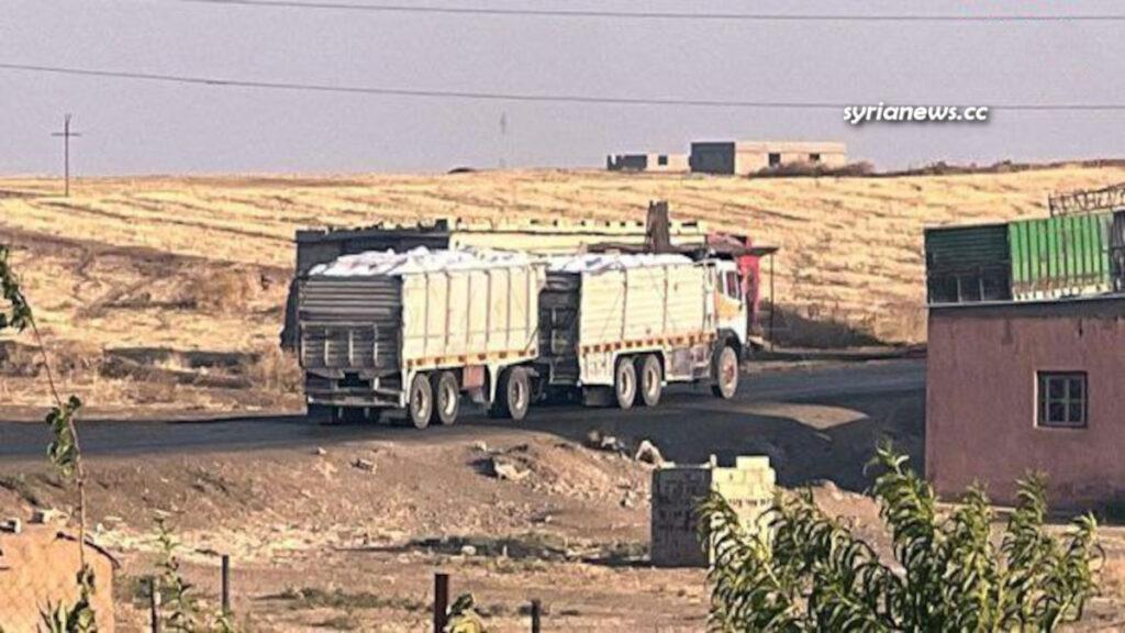 Biden forces the US Army and Kurdish SDF terrorists steal Syrian grain and oil