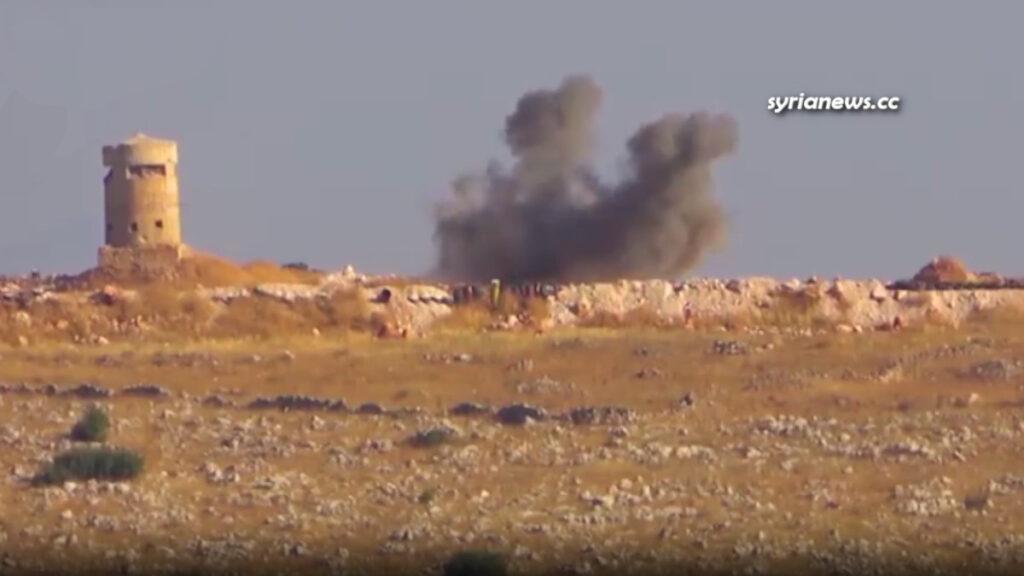 Syrian and Russian armies destroy NATO Al Qaeda quarters in Idlib