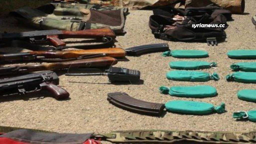 Syrian law enforcement seize drugs and weapons in Daraa