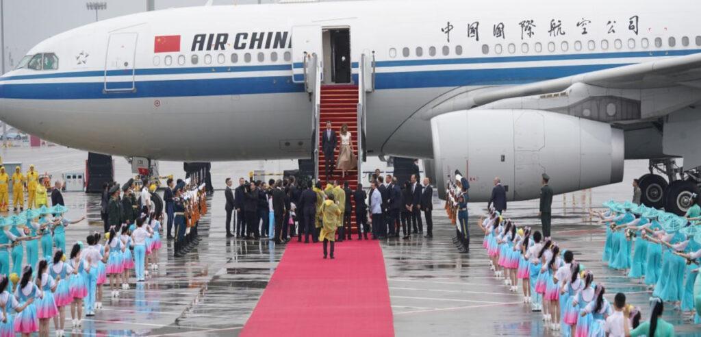 President Assad and First Lady Arrive in China to Attend Asian Games 2023