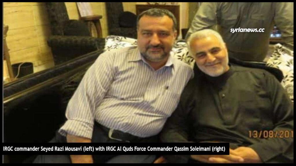 Israel assassinate Iranian IRGC senior military advisor Brigadier Seyed Razi Mousavi in Damascus - اسرائيل تغتال العميد السيد رضي موسوي المستسار في الحرس الثوري الايراني بعدوان على دمشق