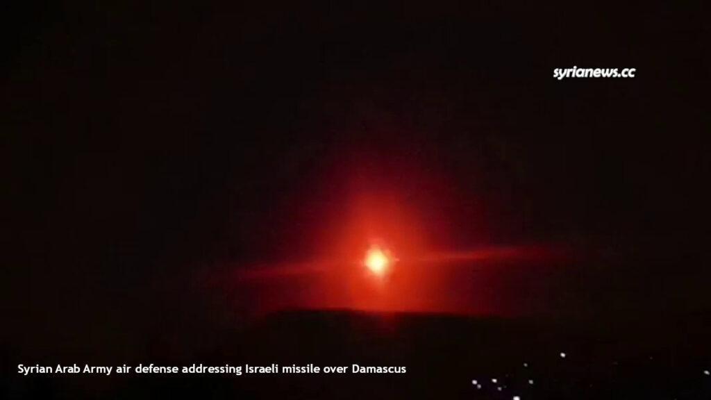 Israel bombs posts near the Syrian capital Damascus - عدوان اسرائيلي على محيط العاصمة السورية دمشق