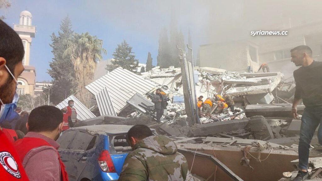 Israel bombs Syrian capital Damascus killing Iranian IRGC advisors