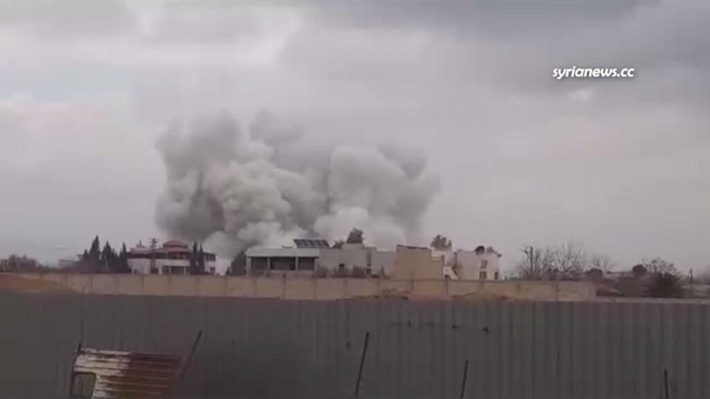 Israel bombs southern Damascus