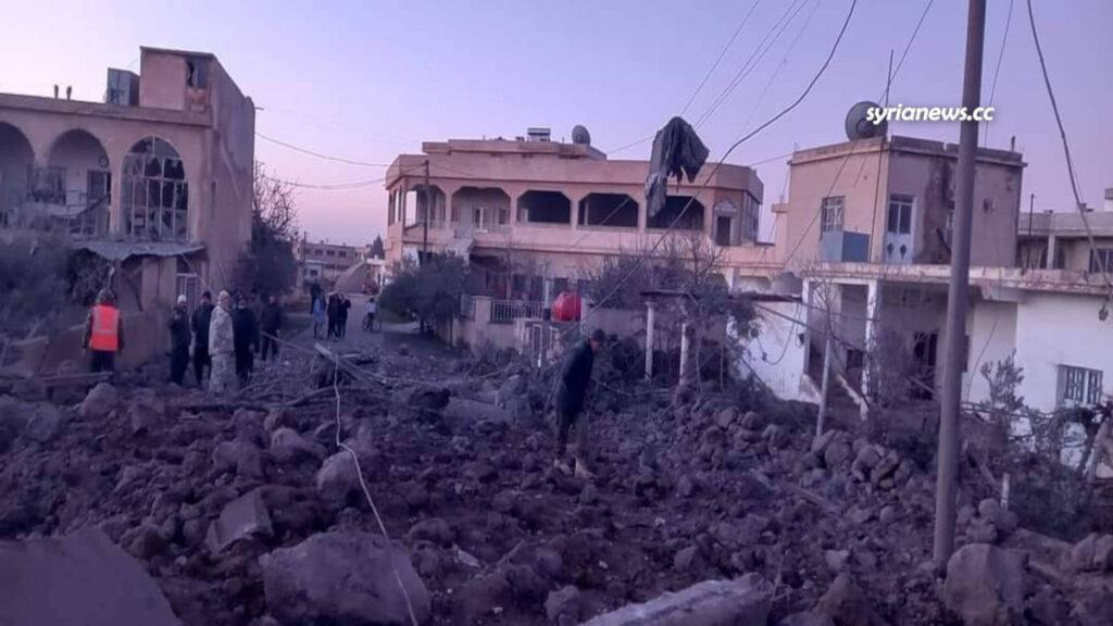 Jordan bombs villages in Sweida - Syria