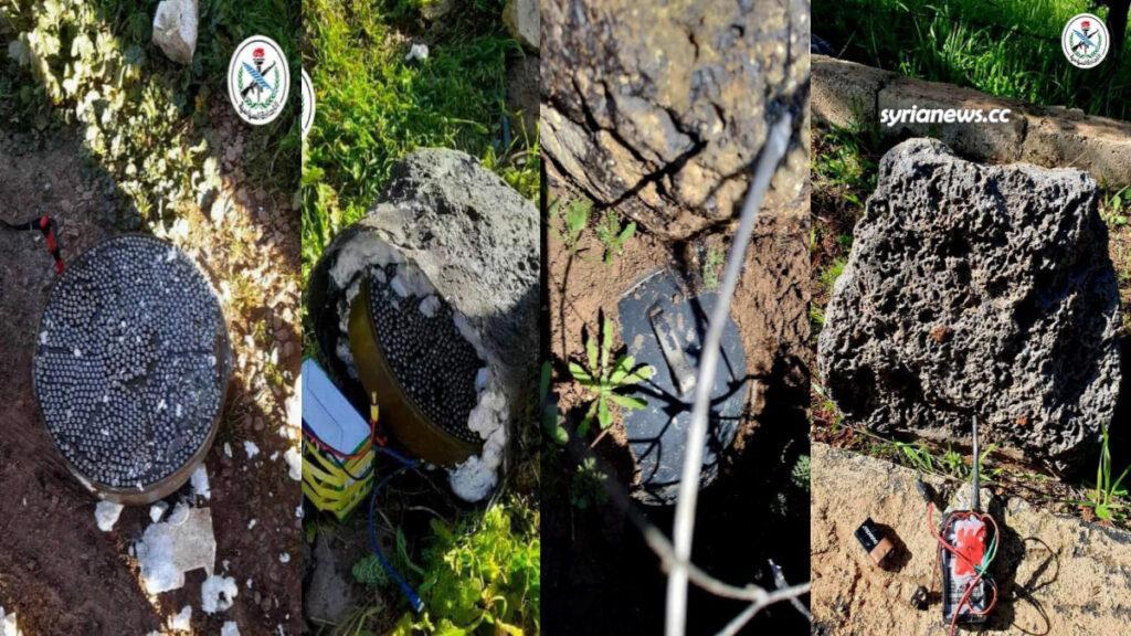 NATO terrorists planted IED explosve devices in Daraa
