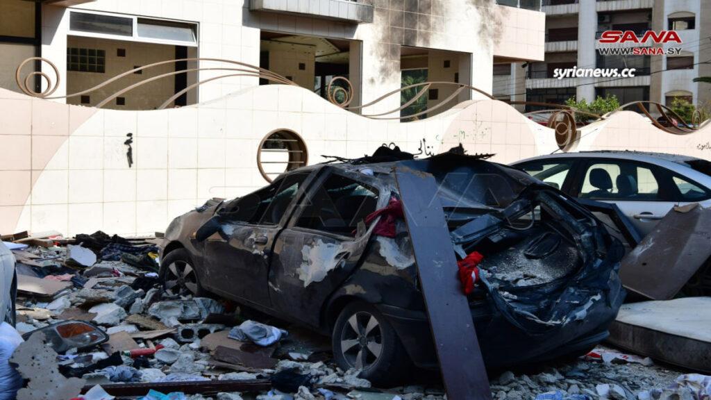 Israel bombs Syrian capital Damascus