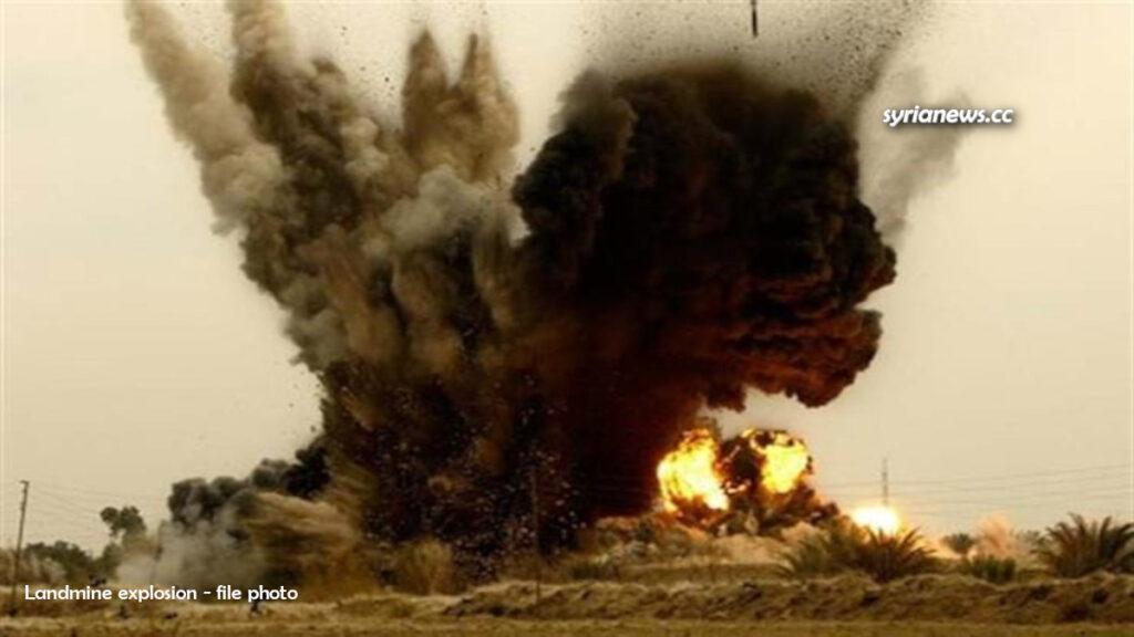 Landmine explosion murders 12 Syrians 11 of them women, 8 other wounded