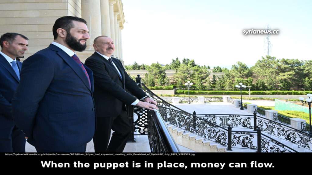 Azerbaijan President receives the head of Al Qaeda HTS - Syria