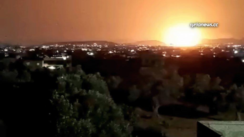 Israel bombs Al Kiswah - southern Damascus- Syria