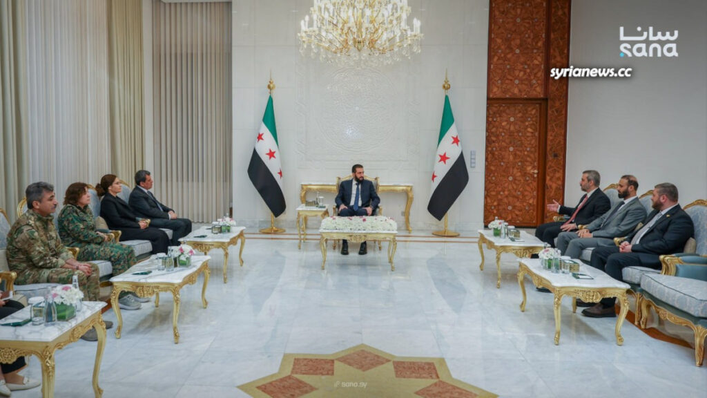 Al Qaeda HTS terrorists head Jolani receives a Kurdish SDF separatist terrorist delegation