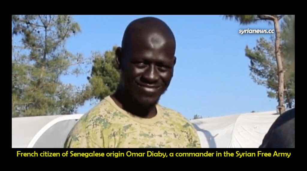 Omar Diaby French citizen of Senegalese origin commander in the Syrian Free Army in Idlib French jihadist